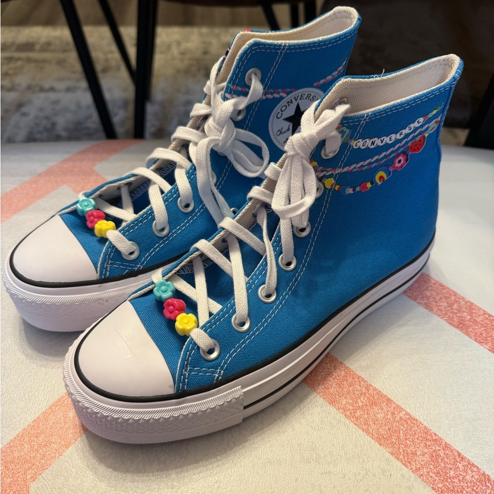 Chuck Taylor All Star Lift Platform Embroidered Bracelet